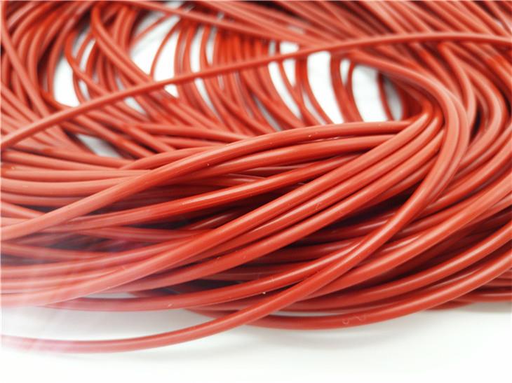200x3.1 Mm Red Silicone cao su O Ring là Finfished