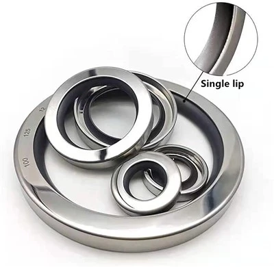 Phốt dầu đơn/đôi môi NBR PTFE Phốt trục Teflon
